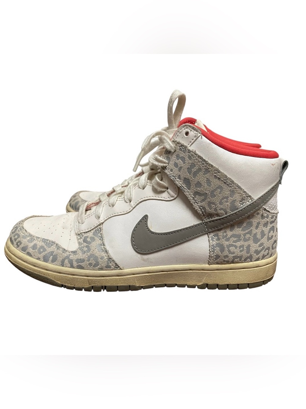 Nike dunk high skinny leopard sneakers